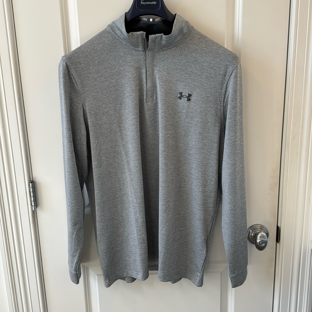 Under Armour Playoff 2.0 1/4 Zip XL Gray